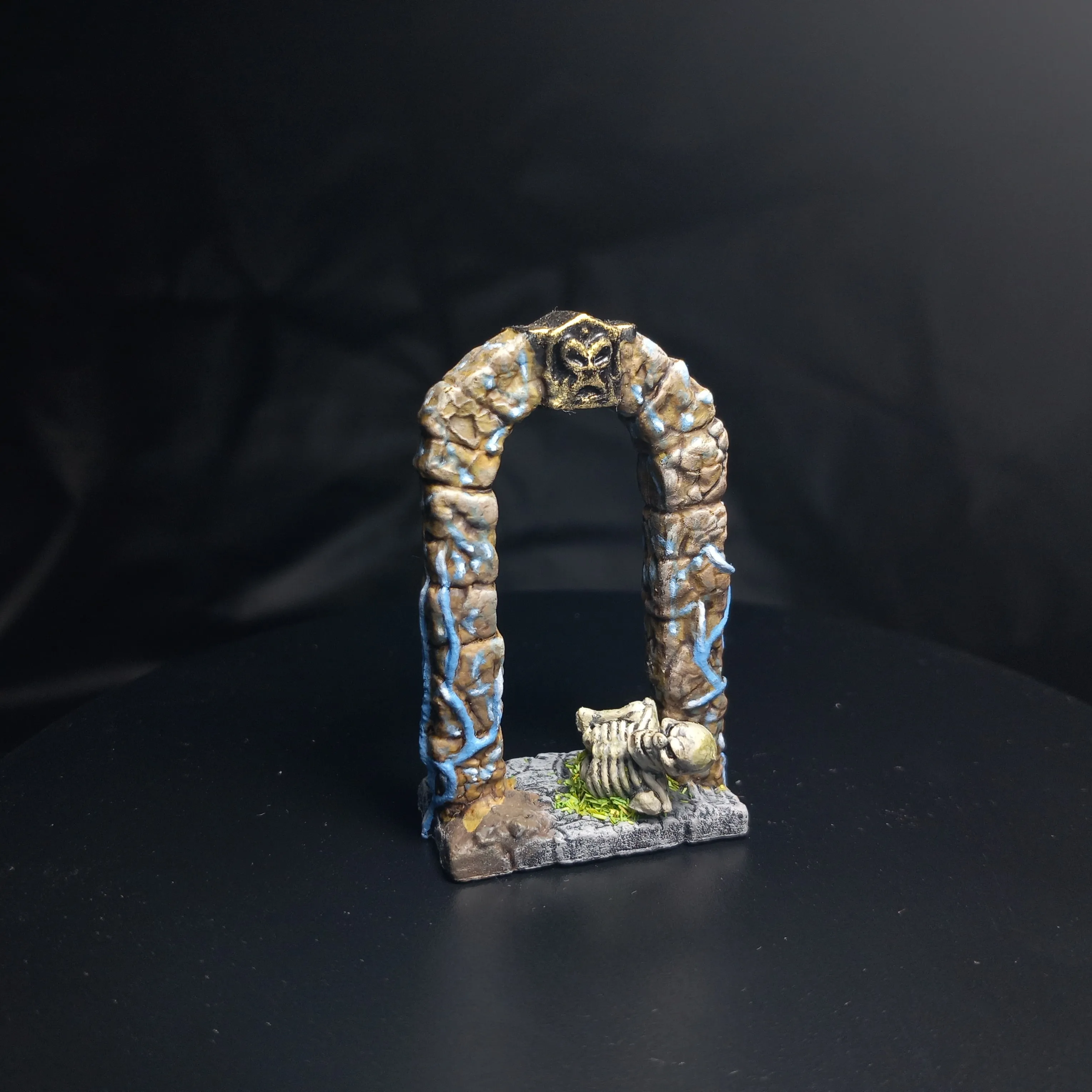 Custom-painted wall sections