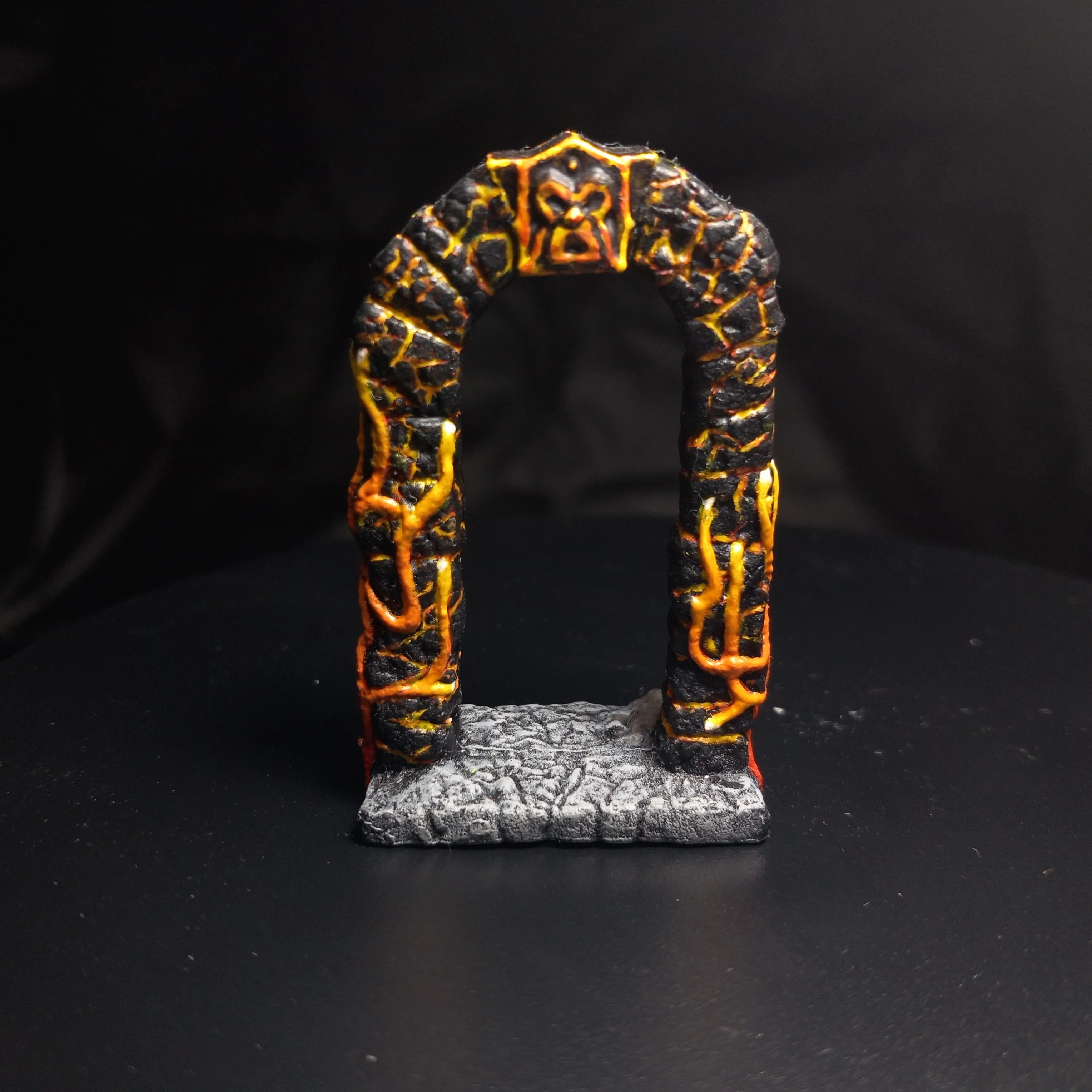 Detailed view of stone wall texture