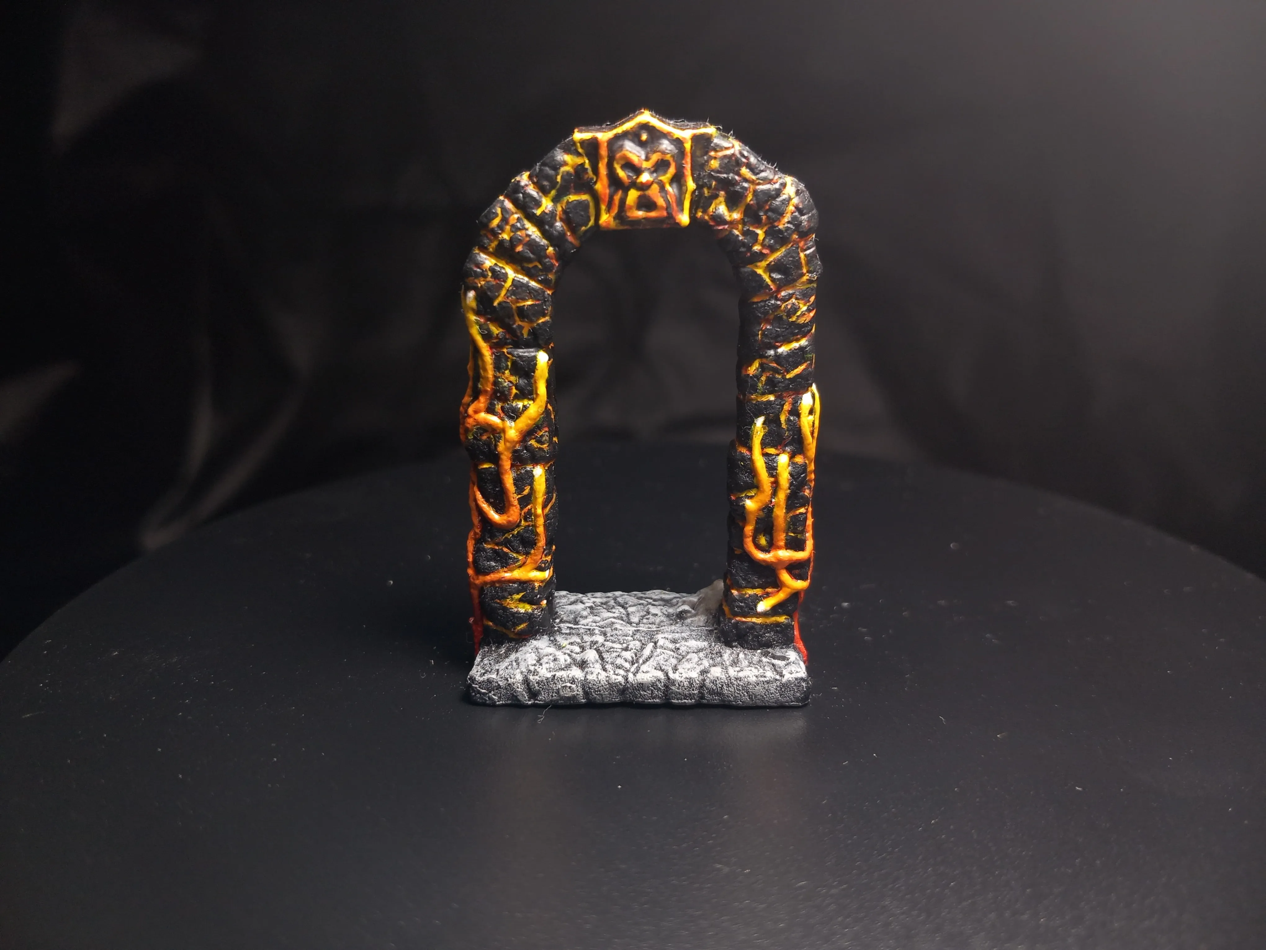 Assorted dungeon tokens ready for gameplay