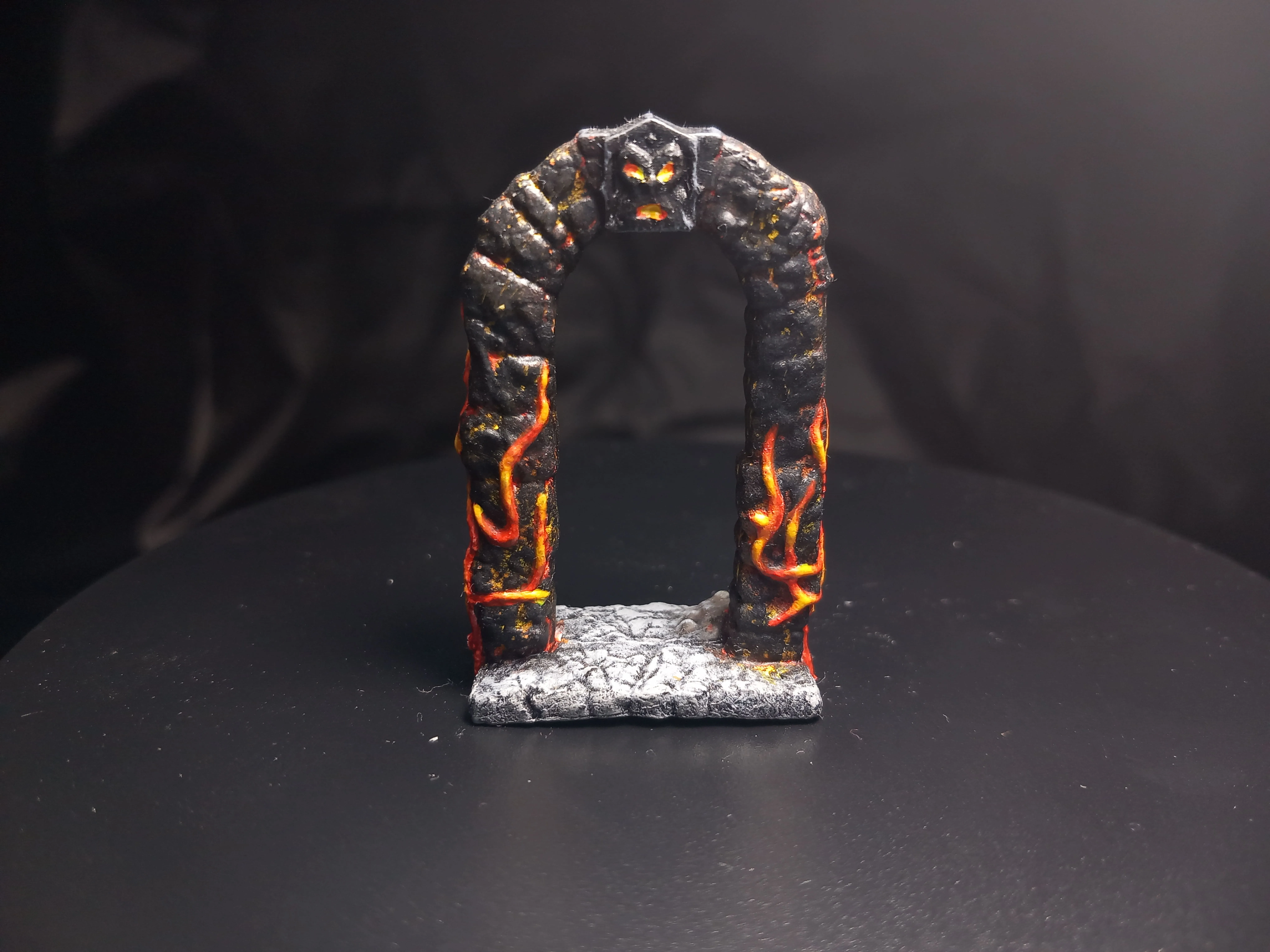 Open door tokens with wooden texture