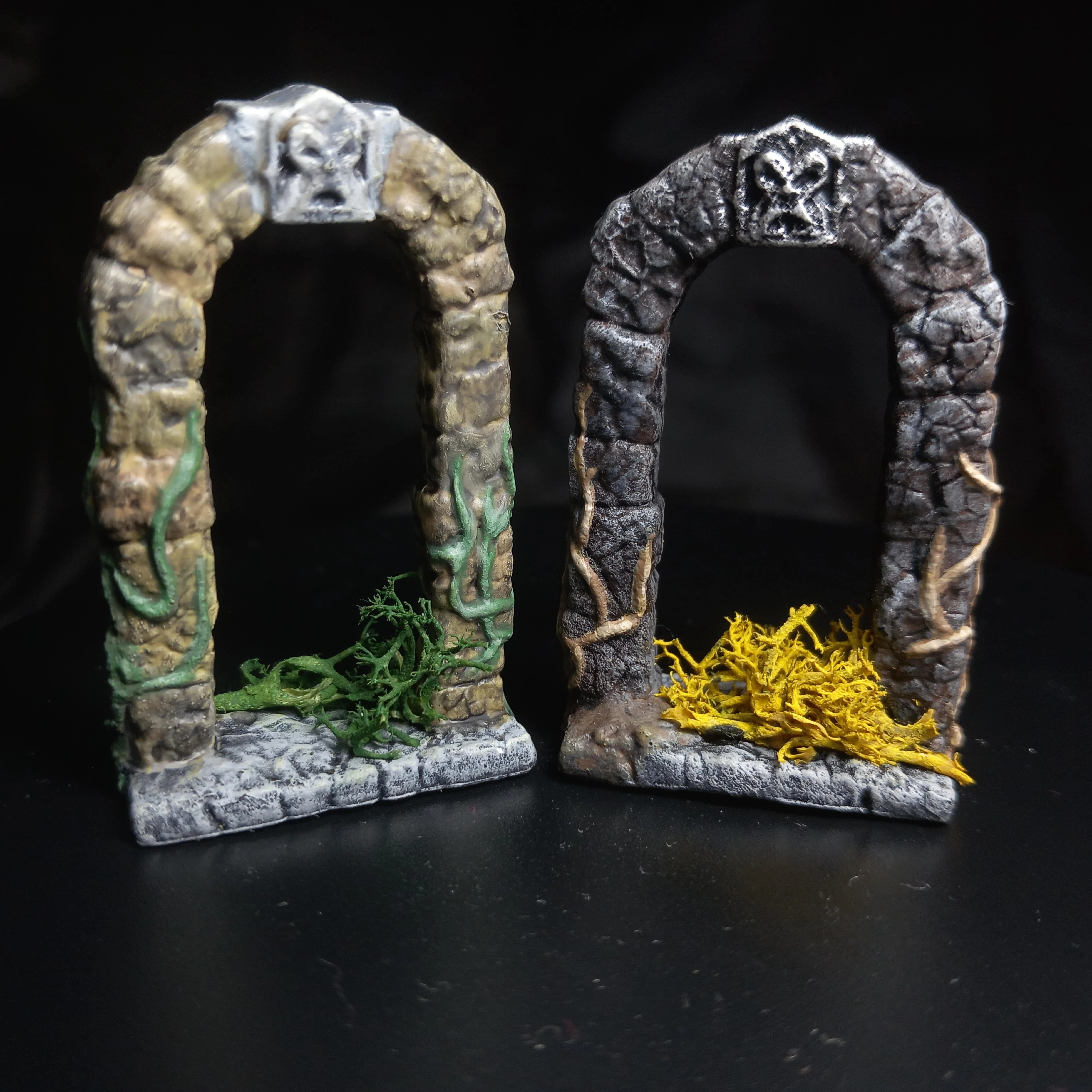 Full dungeon layout using custom tokens