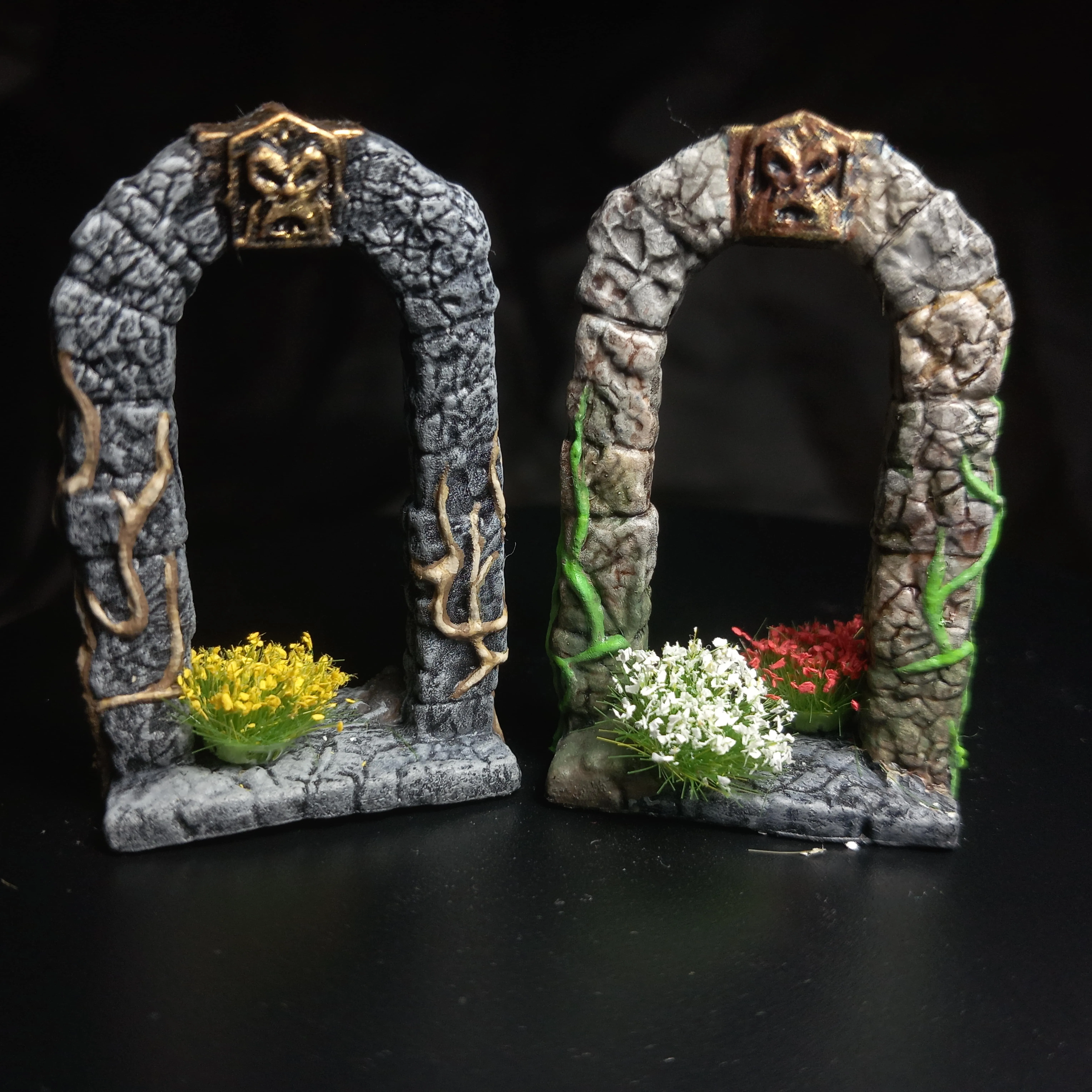 Comparison of original and custom tokens