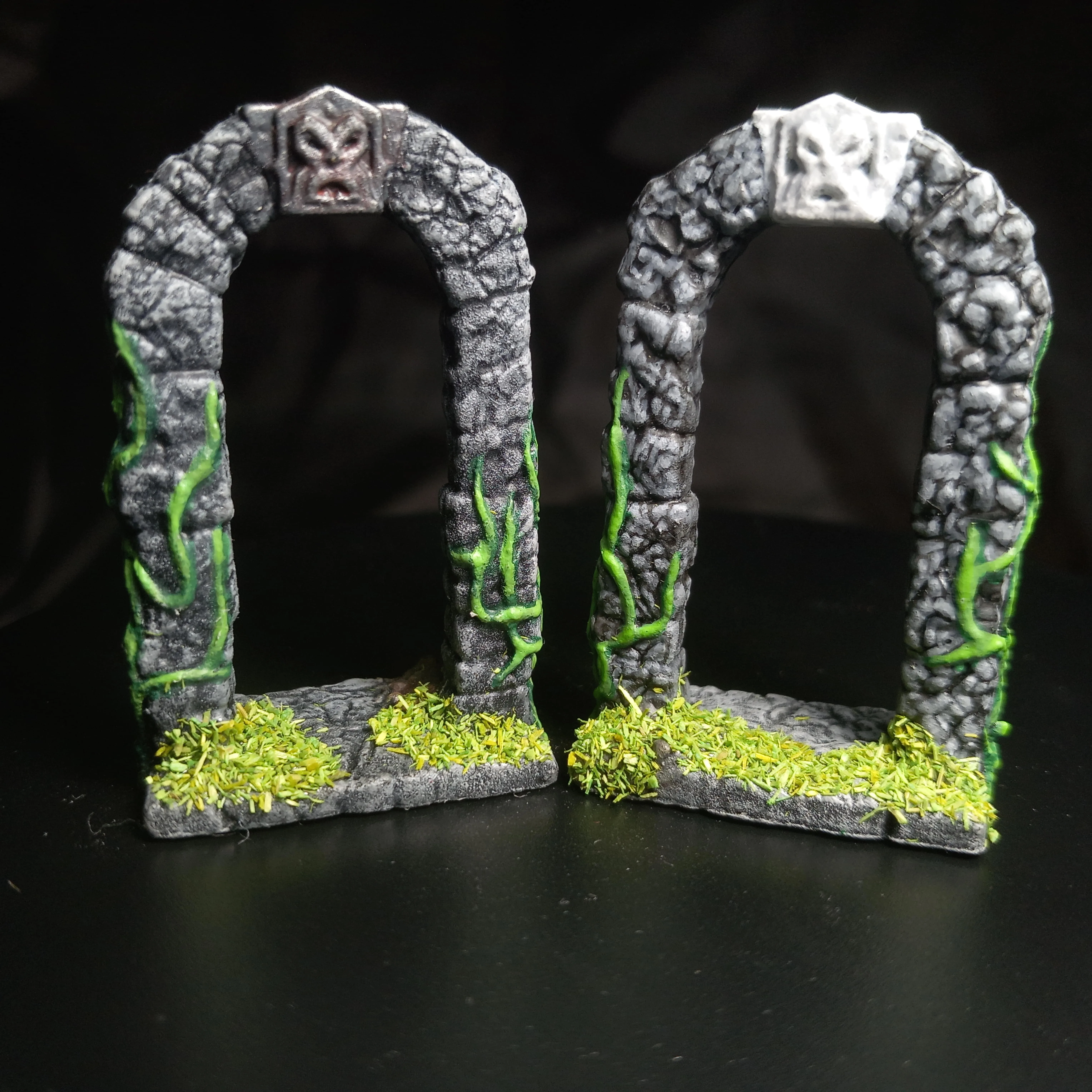 Tokens arranged for a complete quest