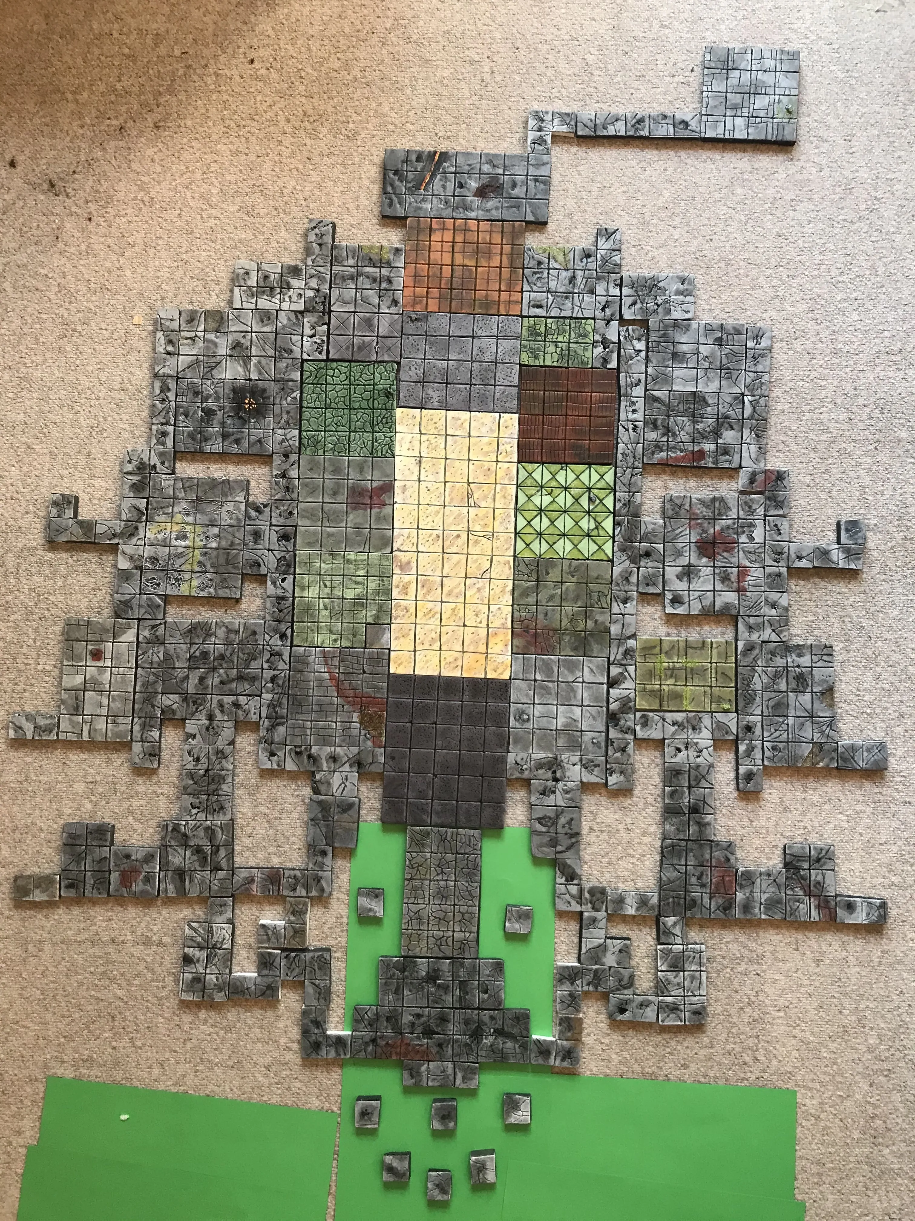 Featured image for Abandoned Fortress - Tileset for DnD and RPG games