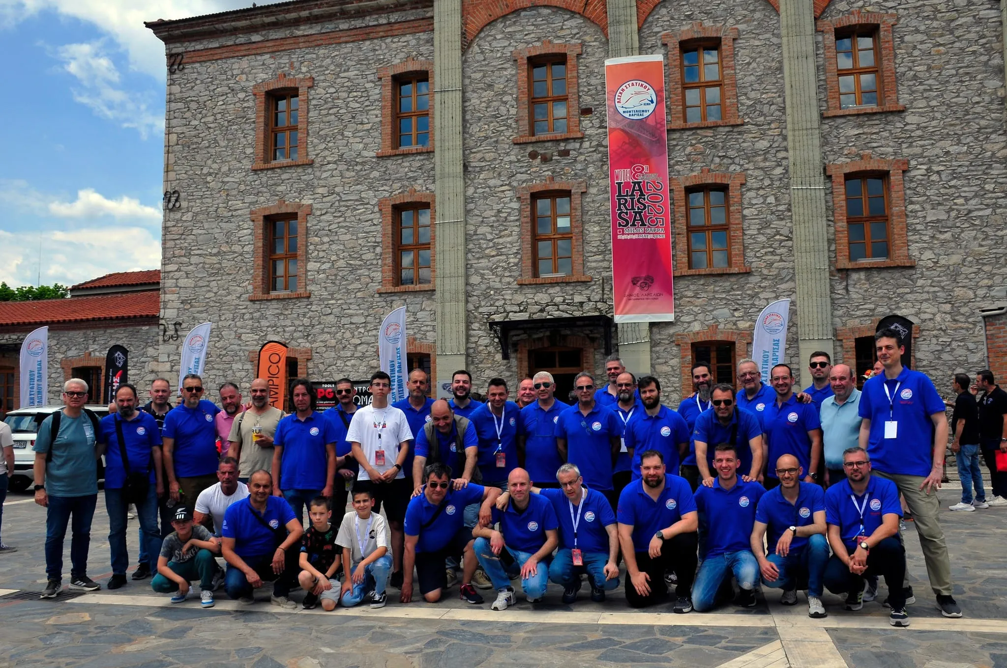 Larissa Plastic Modellers Group Photo