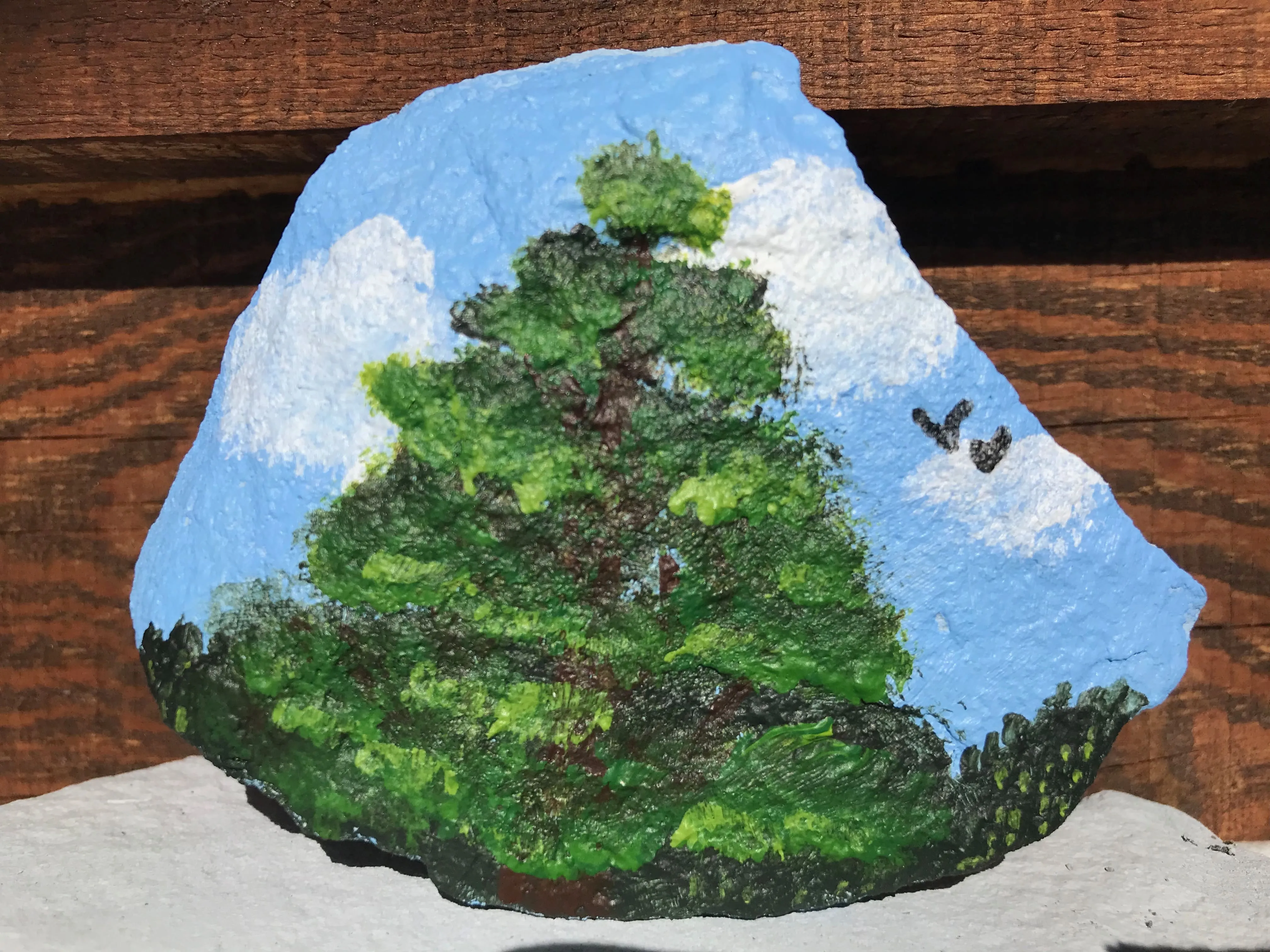 Featured image for Large Tree painting