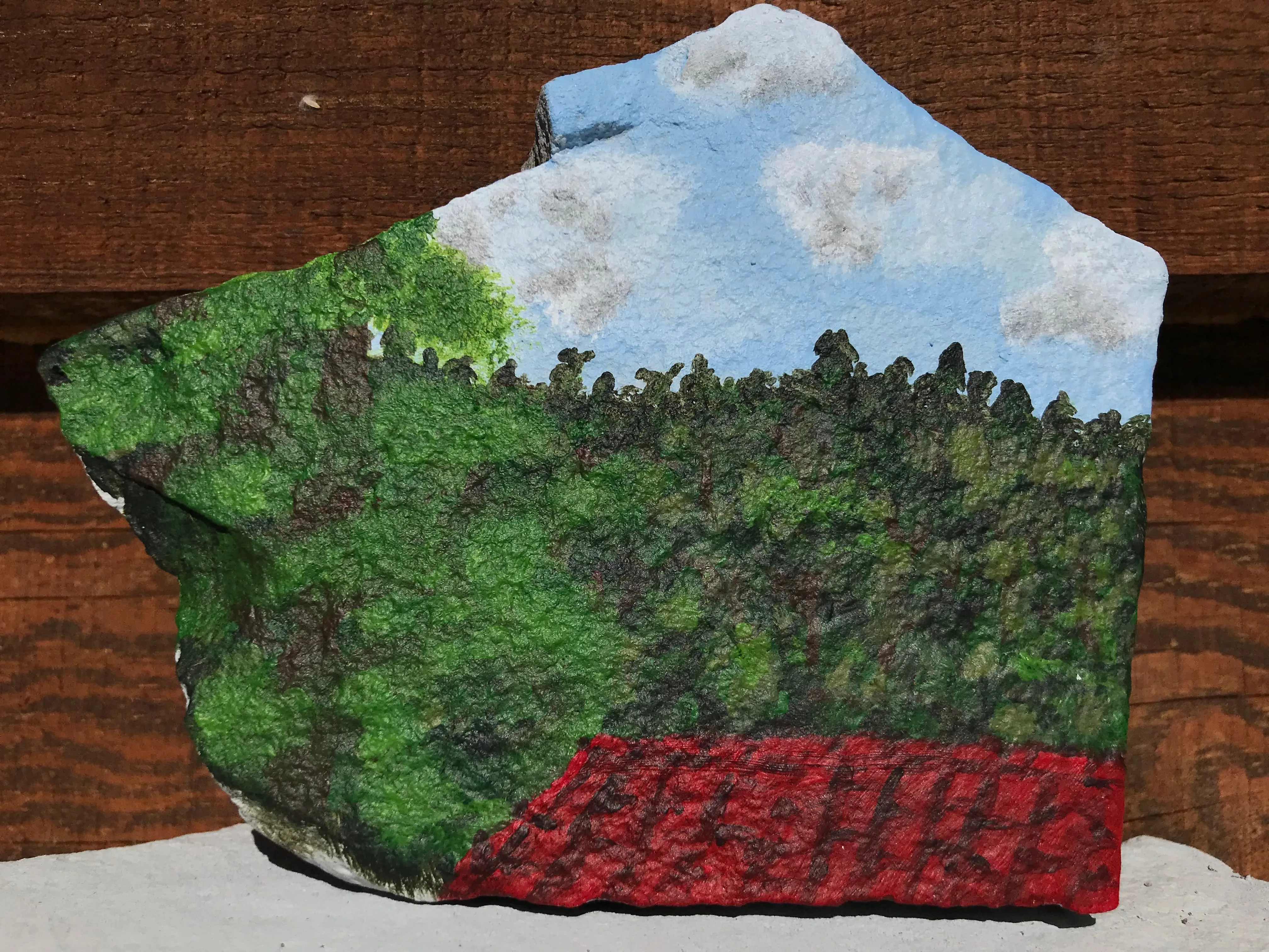 Featured image for Mountain Side painting