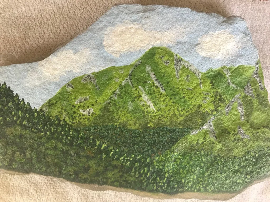 Featured image for Mountain View painting